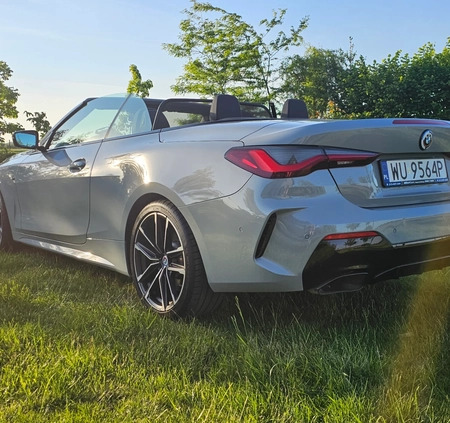 BMW M4 cena 332742 przebieg: 16770, rok produkcji 2022 z Reszel małe 232